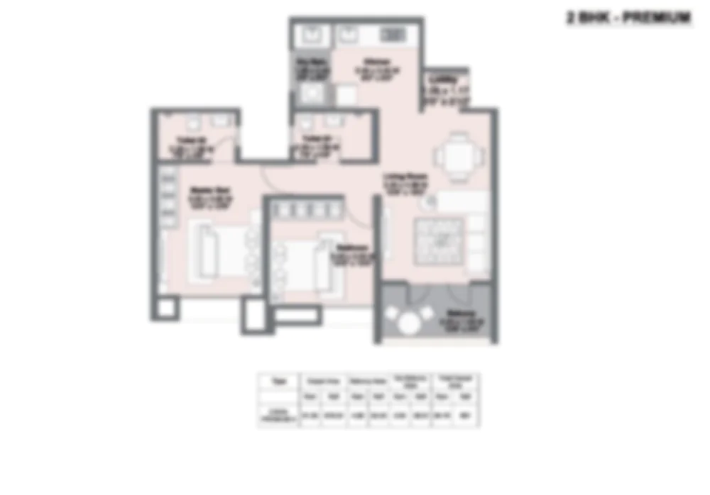 2 BHK Premium